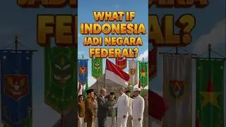 WHAT IF Indonesia Jadi Negara Federal?! 🤯 #shorts #whatif