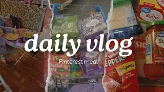 Pinterest kid meals we tried and our Walmart shopping trip grocery haul