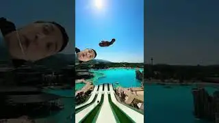 SMASH THAT LIKE BUTTON #waterpark #travel #like #subscribe #ginoreacts #greenscreen #viral