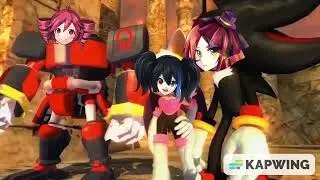 [Talkloid dub] Count how many sand is here, Omega, but Team Dark is Vipperloids