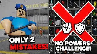 Is This a New Record? Barry's Prison Run (Hard Mode) - No Powerups Challenge