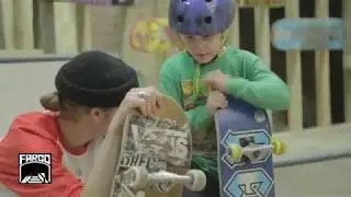 Fargo Skateboarding Lessons!