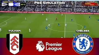 🔴LIVE | Fulham vs Chelsea - English Premier League 2025/26 | PES 21 Simulation