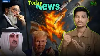 Today News 25, June 2025 || Iran Attacks on America Army Station || Rohingya Daily News