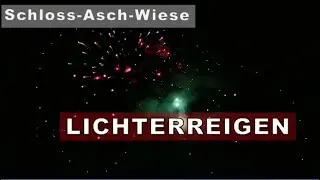 Lichterreigen auf der Schloss-Asch-Wiese