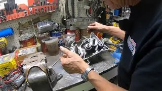 Kawasaki F7 Bushwacker engine disassembly