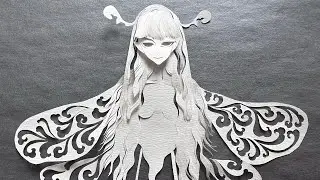Zhanswork - Papercutting Characters Series Demo