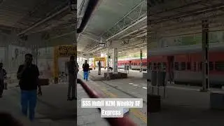 SSS Hubli Weekly SF Express #shorts #youtubeshorts #ytshorts #indianrailways