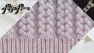 #627 - TEJIDO A DOS AGUJAS / knitting patterns / Alisson . A