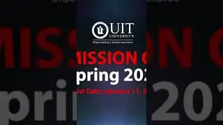 Admission Open For Spring 2024 Session at UIT University