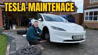 Как самостоятельно переставить шины на Tesla Model 3 (инструкция для самостоятельного выполнения)