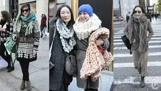 Bill Cunningham: Winter Fashion Begins - 2013 | The New York Times