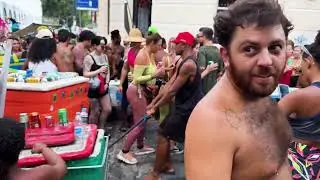 MAGIC RIO CARNIVAL STREET PARADE 🎭 Carnival Vibes - Walking Tour