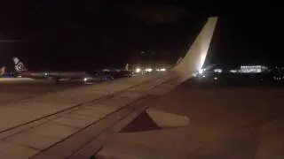 Virgin Australia: Night Brisbane Landing Runway 19