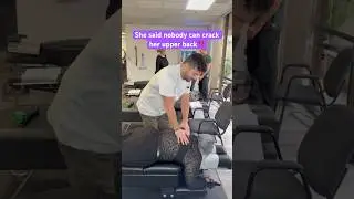 Mid back relief #backpainrelief #chiropractor
