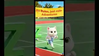 ABCD Magic With Baby Kitty🐾💖#funny #cutebaby #shortvideo#cutebunny#trending#Kitty Playing on Latter'