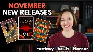 Новинки ноября 🍂 | Книги в жанре фэнтези, фантастика и ужасы, которые меня ждут!