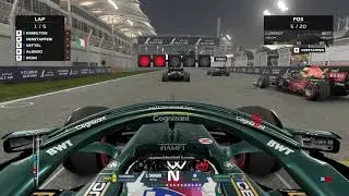 F1 2021: Bahrain Full Race (5 Laps)