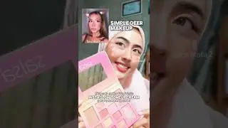 simple Deer makeup look #taratata #makeup #makeuptutorial #makeuphacks #salsacosmetic