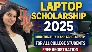 Laptop Scholarship 2025 - Kind Circle - All college students - Free registration 