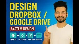 Design Dropbox | Google Drive 🔥 | System Design Hindi | SDE Interview Prep