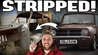 TURDTEC - Installing A Replacement Bulkhead - Classic Mini Restoration - *VTEC ENGINE SWAP*