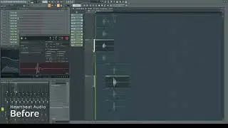 Heartbeat audio processing to sound good through FL Studio
