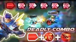 TRY THIS GRANGER RED BULLET  COMBO || GRANGER BEST BUILD|| MOBILE LEGENDS GRANGER GAMEPLAY.