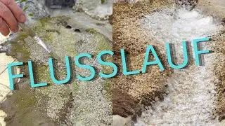 Modellbau: Flusslauf selber gestalten! Aber WIE?