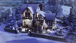 Snowy Cottage/ The Sims 4 - Speed Build