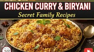 CHICKEN CURRY&BIRYANI😋#youtube It'sVidyabhosle@59talent@homezaika7450