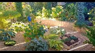 Обзор сада, обзор обеда, обзор  Адели  :-)) В общем, рутина  :-))