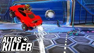 ALTAS RANKEADAS + KILLERLORDBR... DEU CERTO? XD - Rocket League
