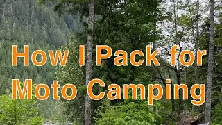 Motorcycle Camping | What I Pack | OneTigris Backwoods Bungalow 2.0 | KTM 1090 Adventure R