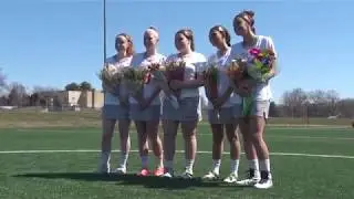 Women's Lacrosse - Post Game Interview w/ 2018 Seniors on Senior Day!