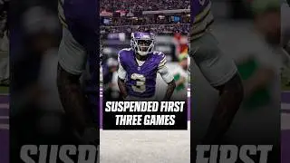 Jordan Addison Suspended for first 3 games!! #nfl #fyp