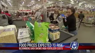 Higher fertilizer prices could result in food price hikes