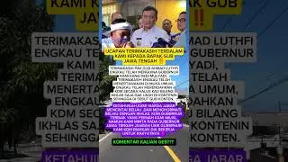 Yang lagi ramai gaess #kdmchannel #kdm #gubernurjabar #bapakaing #fypシ゚viral