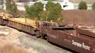 UP 2442 baretable intermodal south