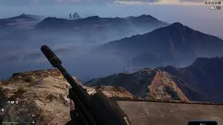 Strange beeping sound from Mount Chiliad in GTA V Online (Morse code???)