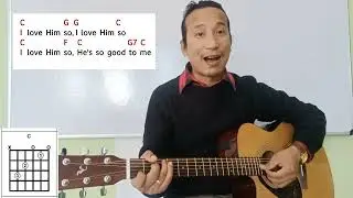 God Is So Good Guitar Tutorial | Guitar Lesson for Beginner | Chords, Rhythm, & Tabs |