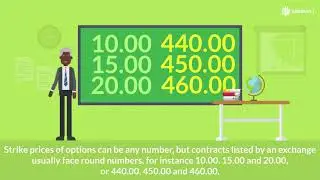 The strike price or exercise price of an option