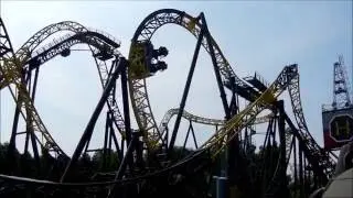 Walibi Holland - Lost Gravity - Offride -New Ride 2016