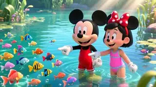 🌟 Mickey & Minnie&rsquo;s Magical Swim Story 💦 |  Kids Adventure & Disney Learning Fun 🐭✨