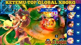 GAMEPLAY ESMERALDA!! LAGI SOLO RANK MALAH KETEMU TOP GLOBAL XBORG!! UNTUNG DAPAT TIM JAGO!?
