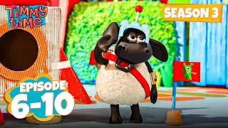 Timmy Time Season 3 Episode 6-10 | Back to School 🚌🔔