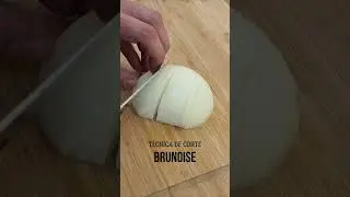 Aprende la t&eacute;cnica de corte Brunoise #tecnicacocina