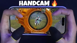 Power of 120 FPS MOVEMENTS ?!😱 HANDCAM iPhone 14 Pro ❤️ PUBG Mobile