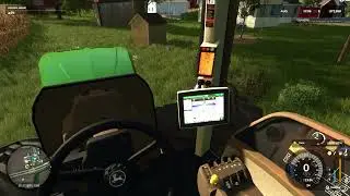 starting our harvest (multi generation farm)