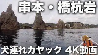 22023/03/09 南紀串本・橋杭岩 犬連れカヤック 4K動画 Hashiguiiwa Rock